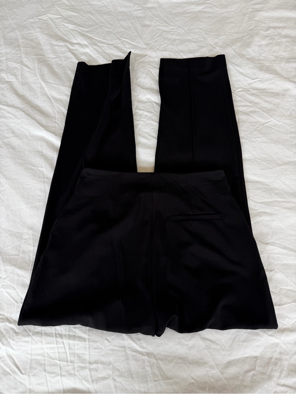 Topshop Black Business Casual Pants With Side Slit - Picture 6 of 6
